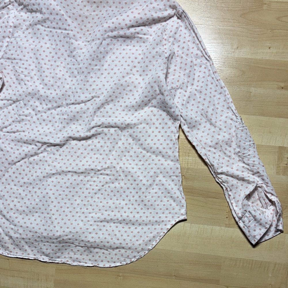 Eden & Olivia Pink Polka Dot Blouse - Picture 6 of 6